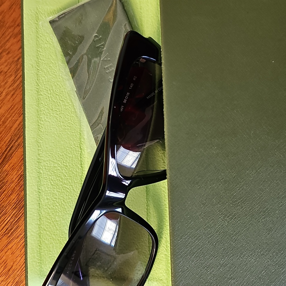 NWT Longchamp Black Sunglasses - Picture 7 of 8